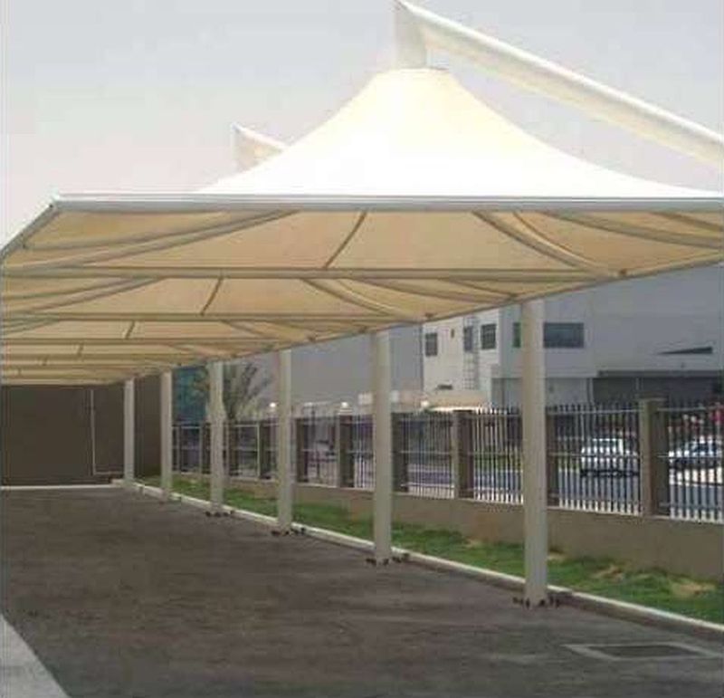 Tailor-Made Fabrication Products for the Landscape and Hospitality Industry: car parking shade row