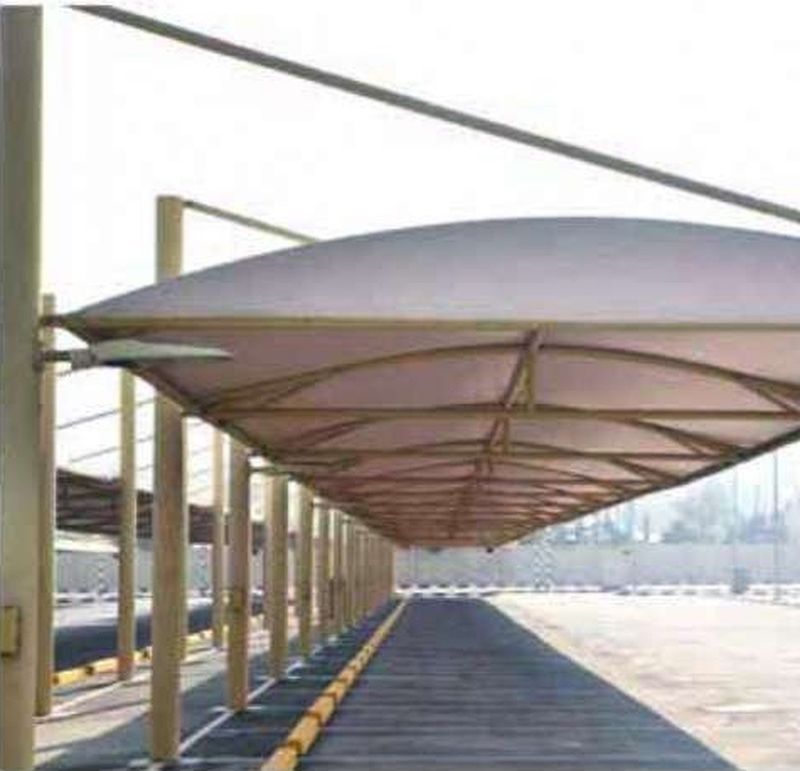Tailor-Made Fabrication Products for the Landscape and Hospitality Industry: car parking shade single
