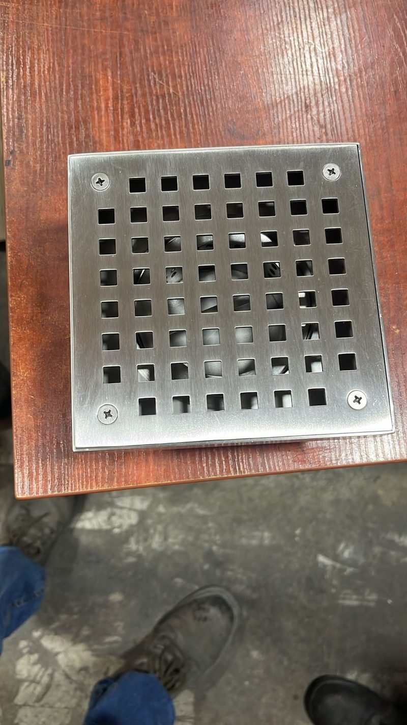 Miscellaneous Metal Work: mmw floor drain grate