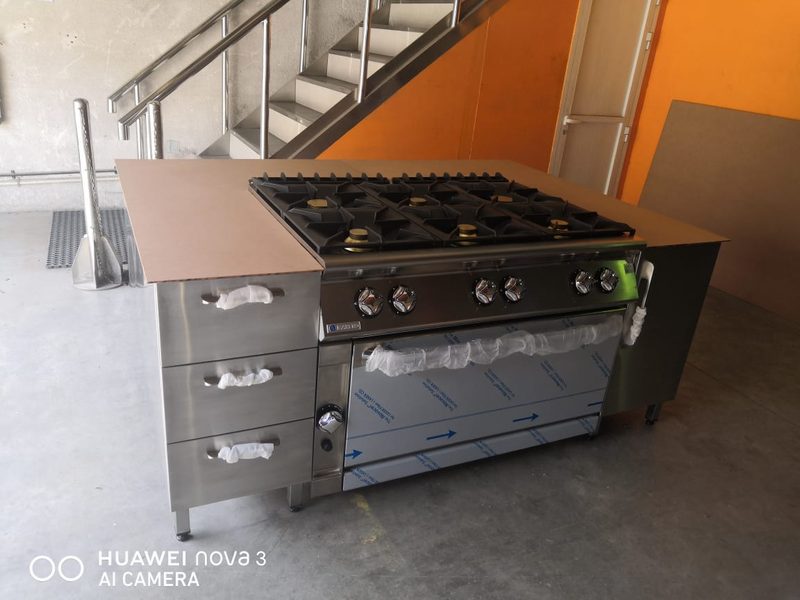 Miscellaneous Metal Work: mmw island cooking range