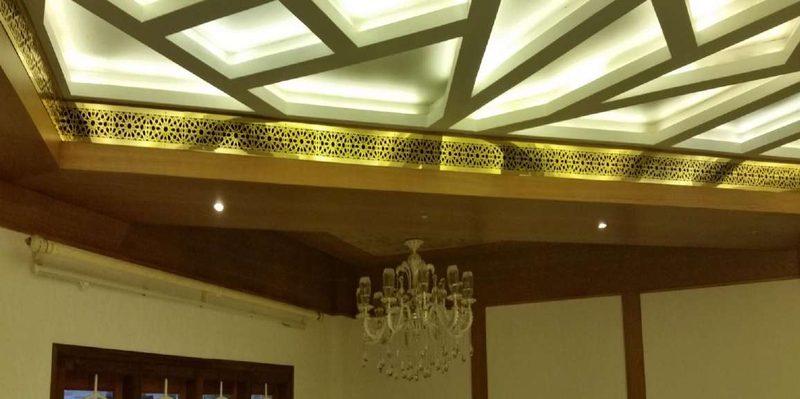 Miscellaneous Metal Work: mmw laser cut ceiling trim