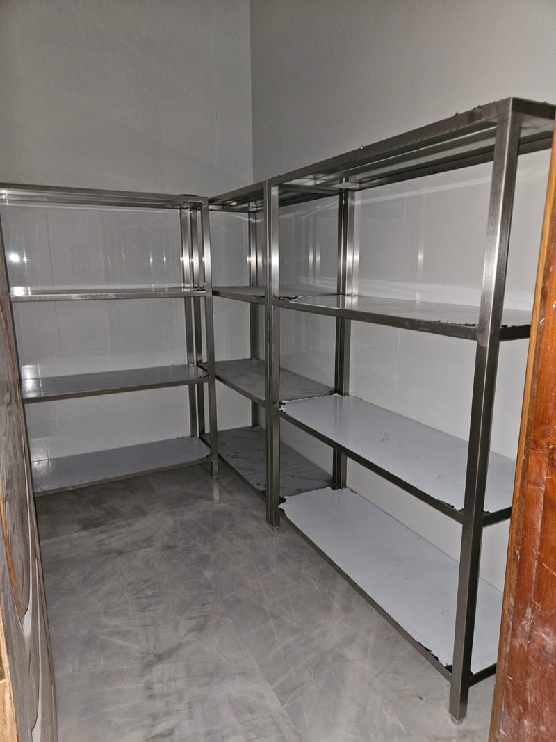 Miscellaneous Metal Work: mmw walkin pantry shelving