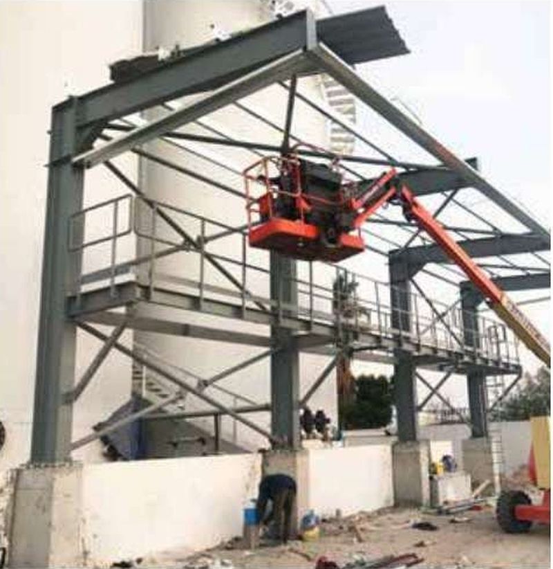 Tailor-Made Fabrication Products for the MEP Sector: plant steel structure