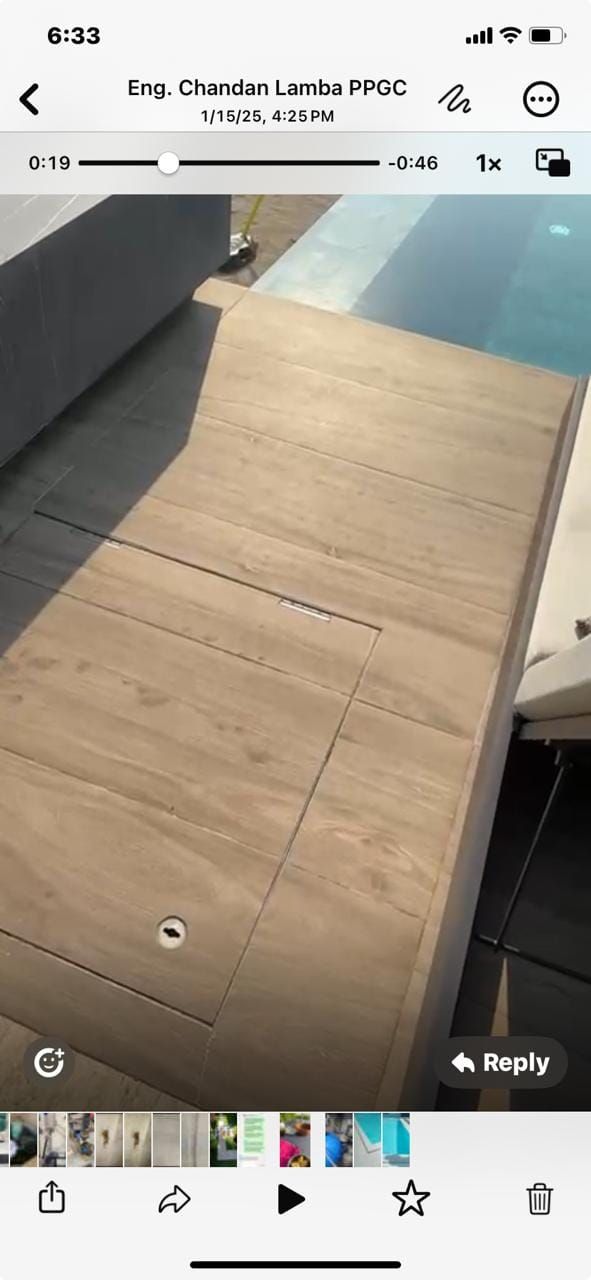 Floor Deck Cover With Stone Infill