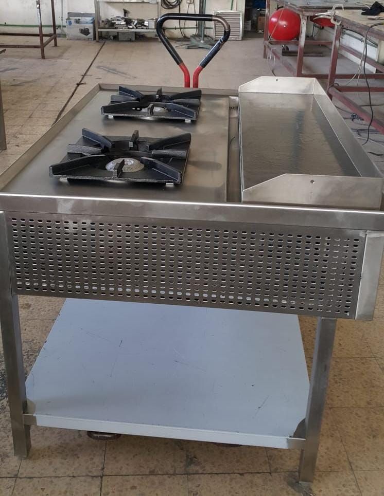 Hot Plate With Burner
