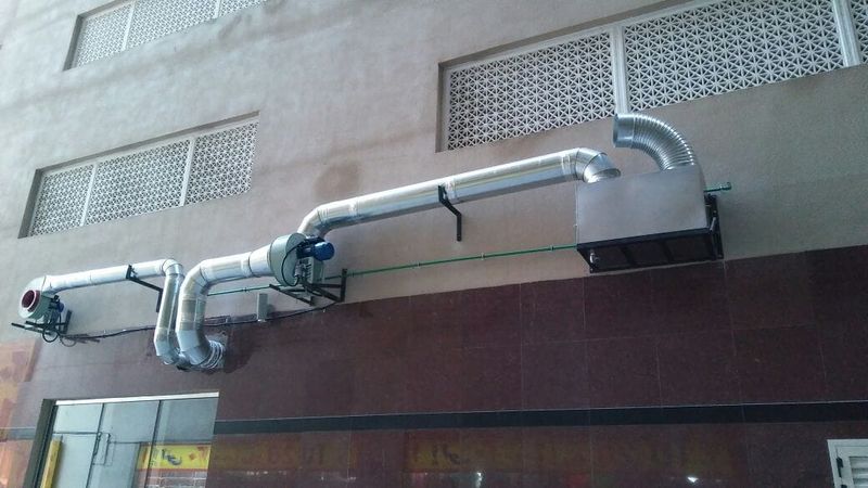 Kitchen Hood Duct