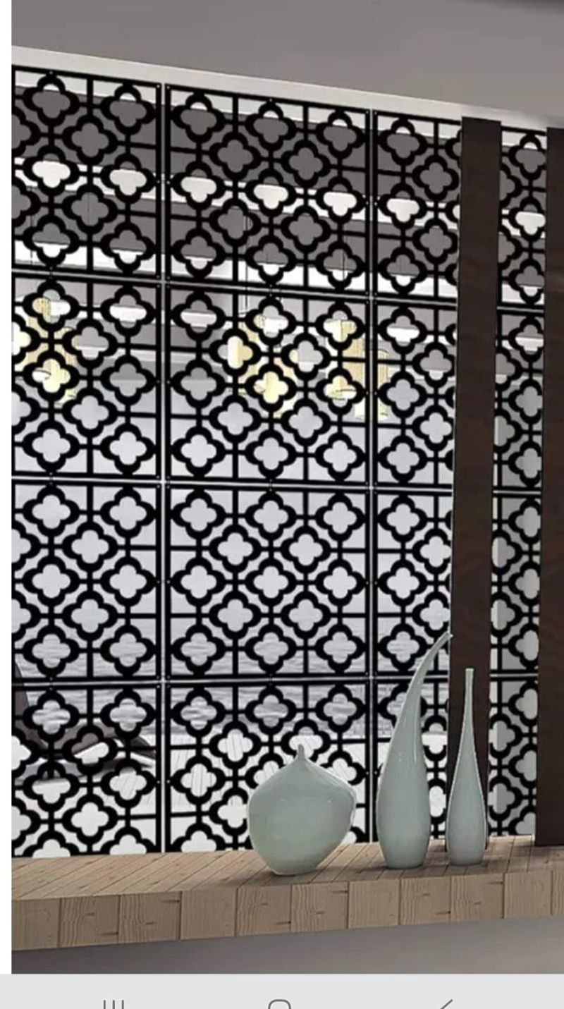 Customized fabricated majlis meal screen