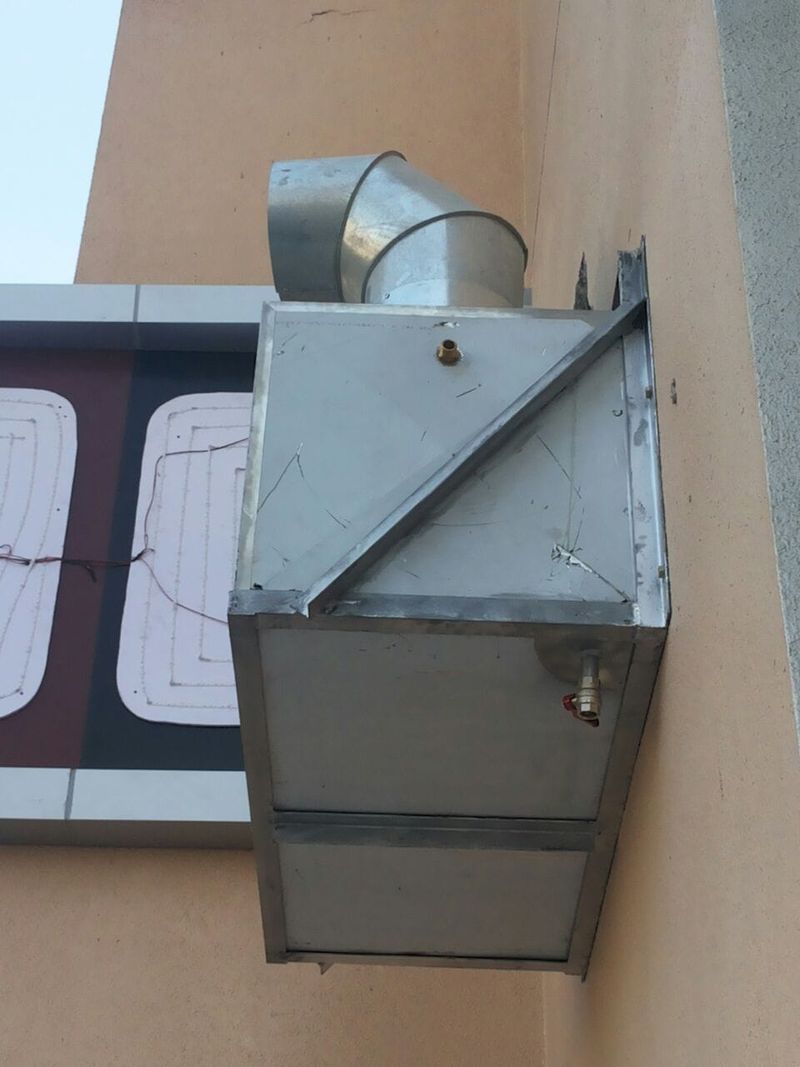 Wall-Mounted Duct Enclosure