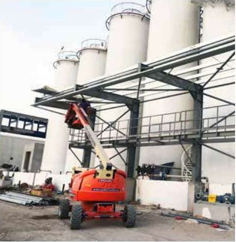 Tailor-Made Fabrication Products for the MEP Sector: silo platform access