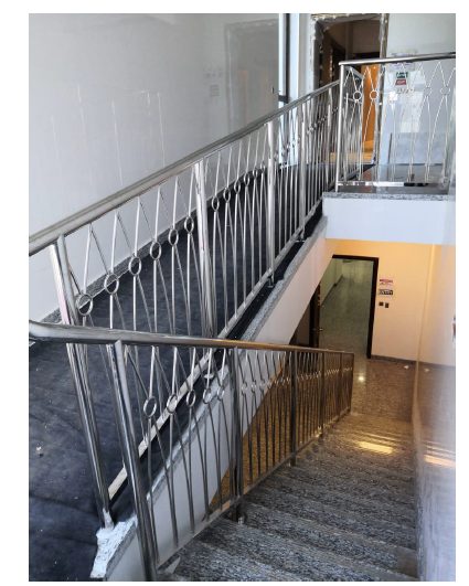 Structural Steel Fabrication and Installation: ssf stair balustrade