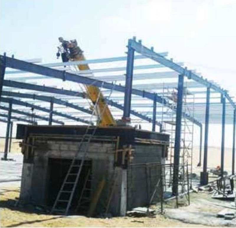 Tailor-Made Fabrication Products for the Civil Sector: structure crane lift